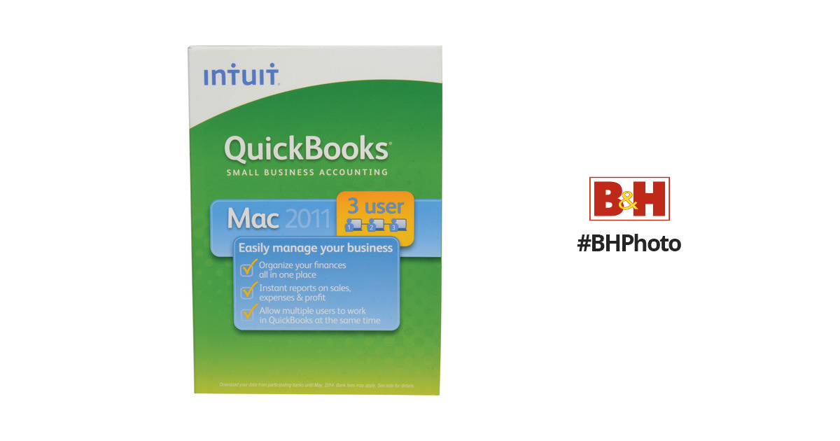 intuit quickbooks accounting 2011 for mac